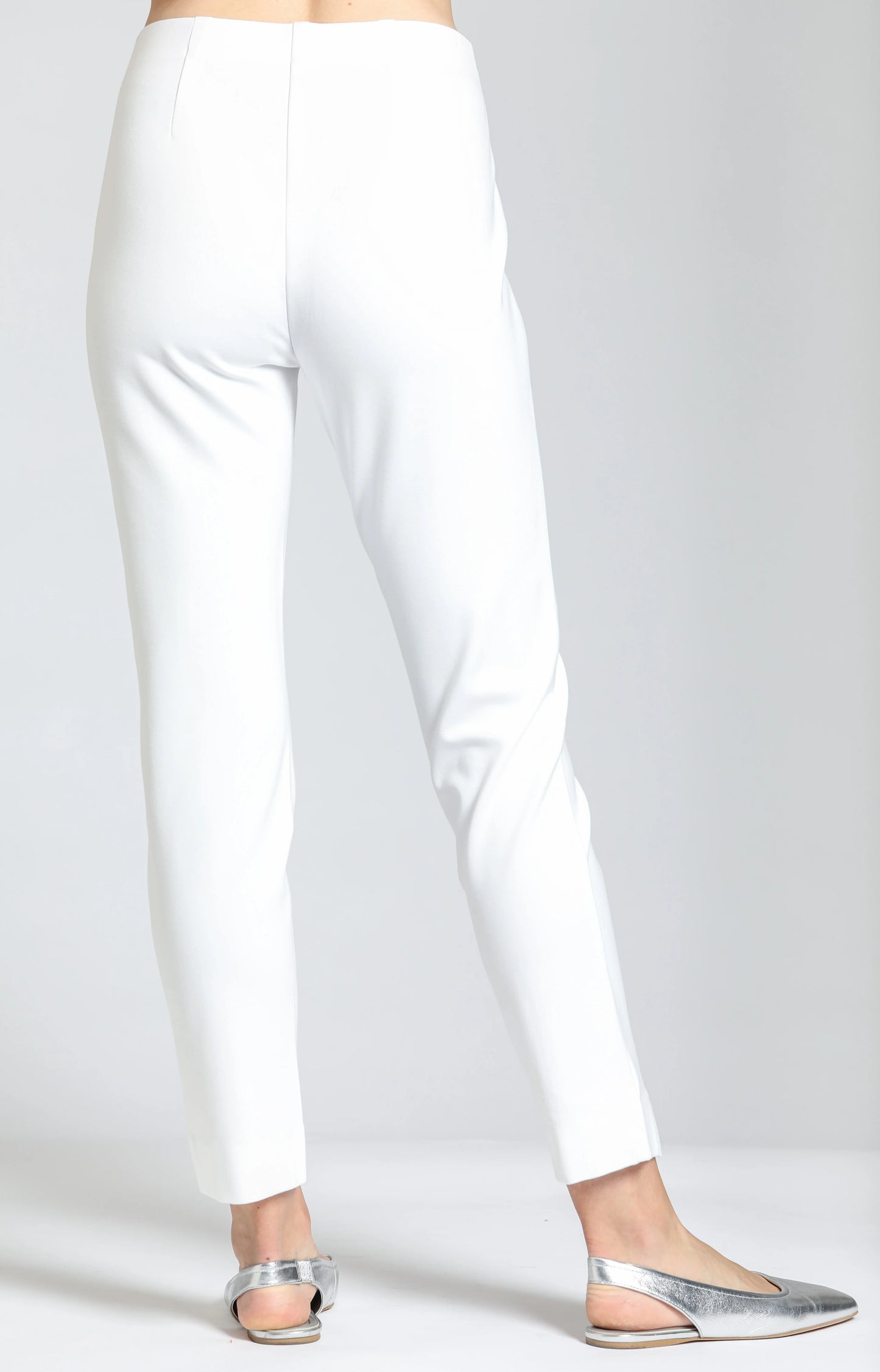 Pull-on Ponte Pant With Split hem - BAY WINDOW