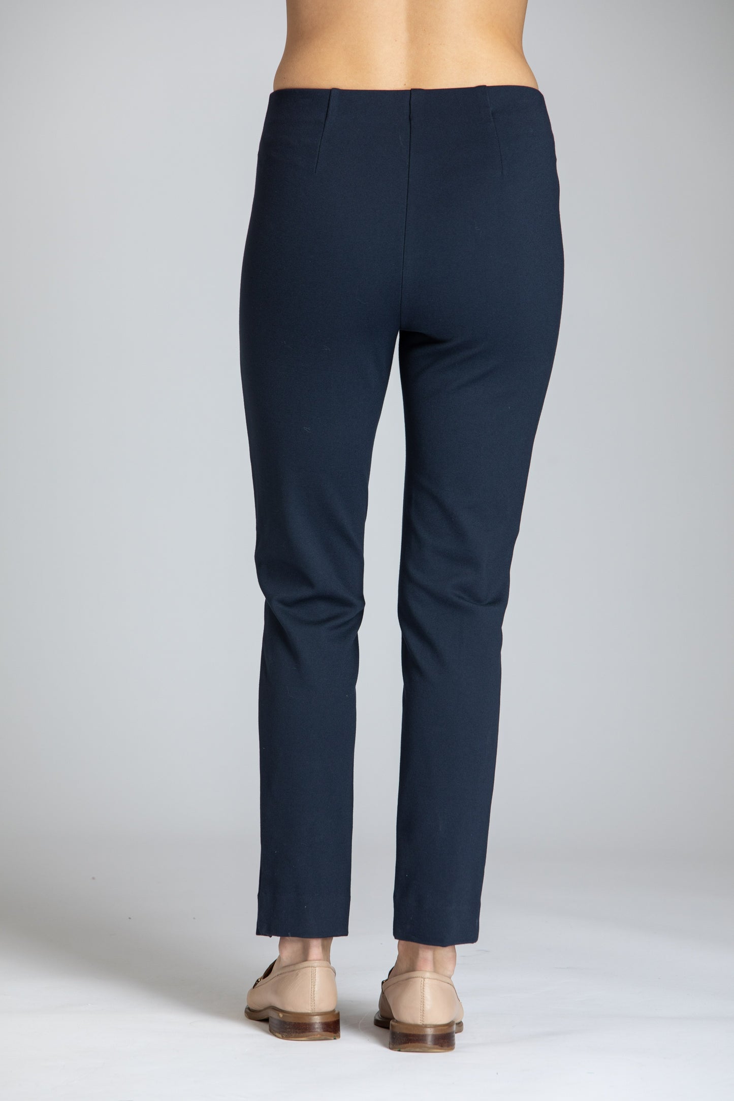 Pull-on Ponte Pant With Split hem - BAY WINDOW