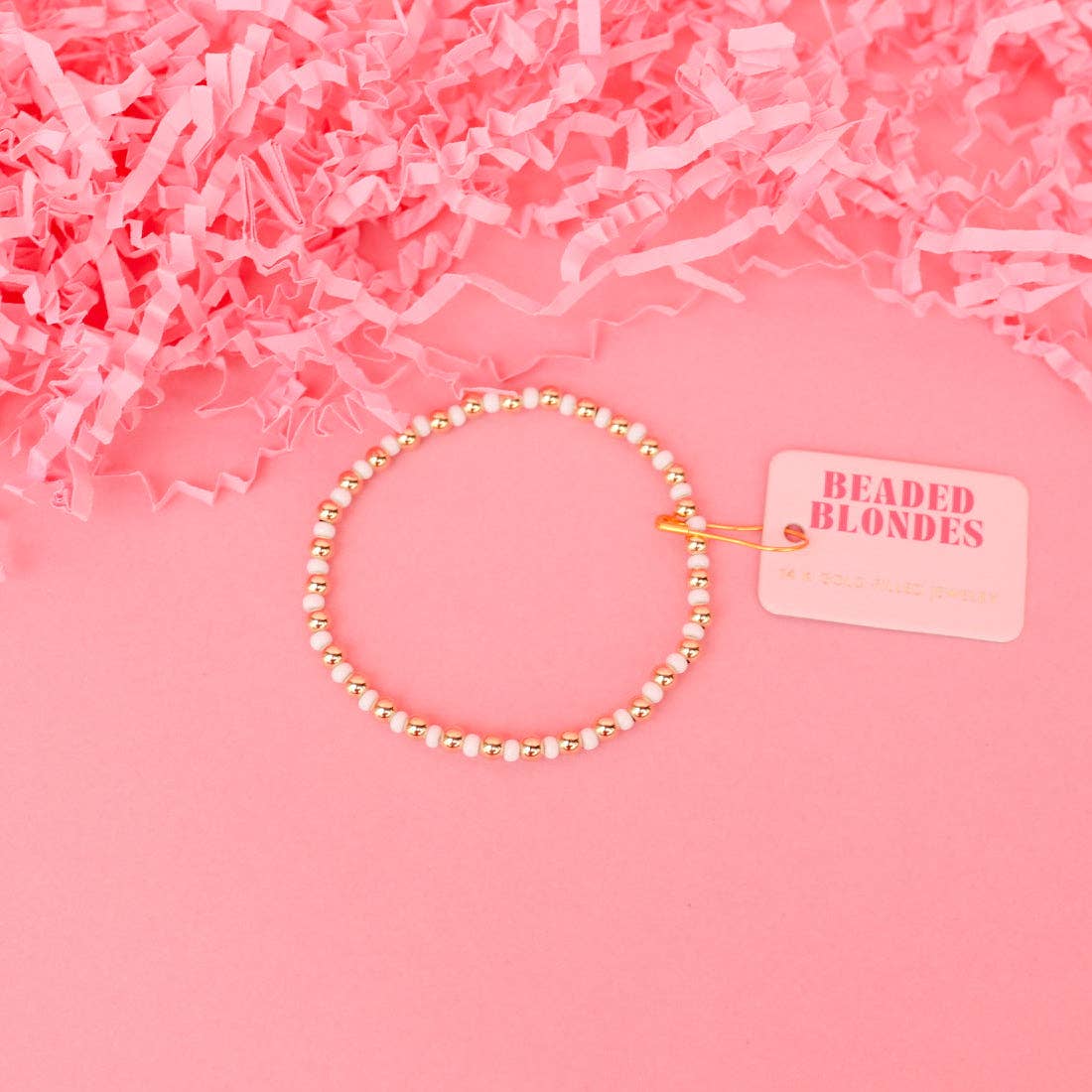 Demi Bracelet in Luster White - BAY WINDOW