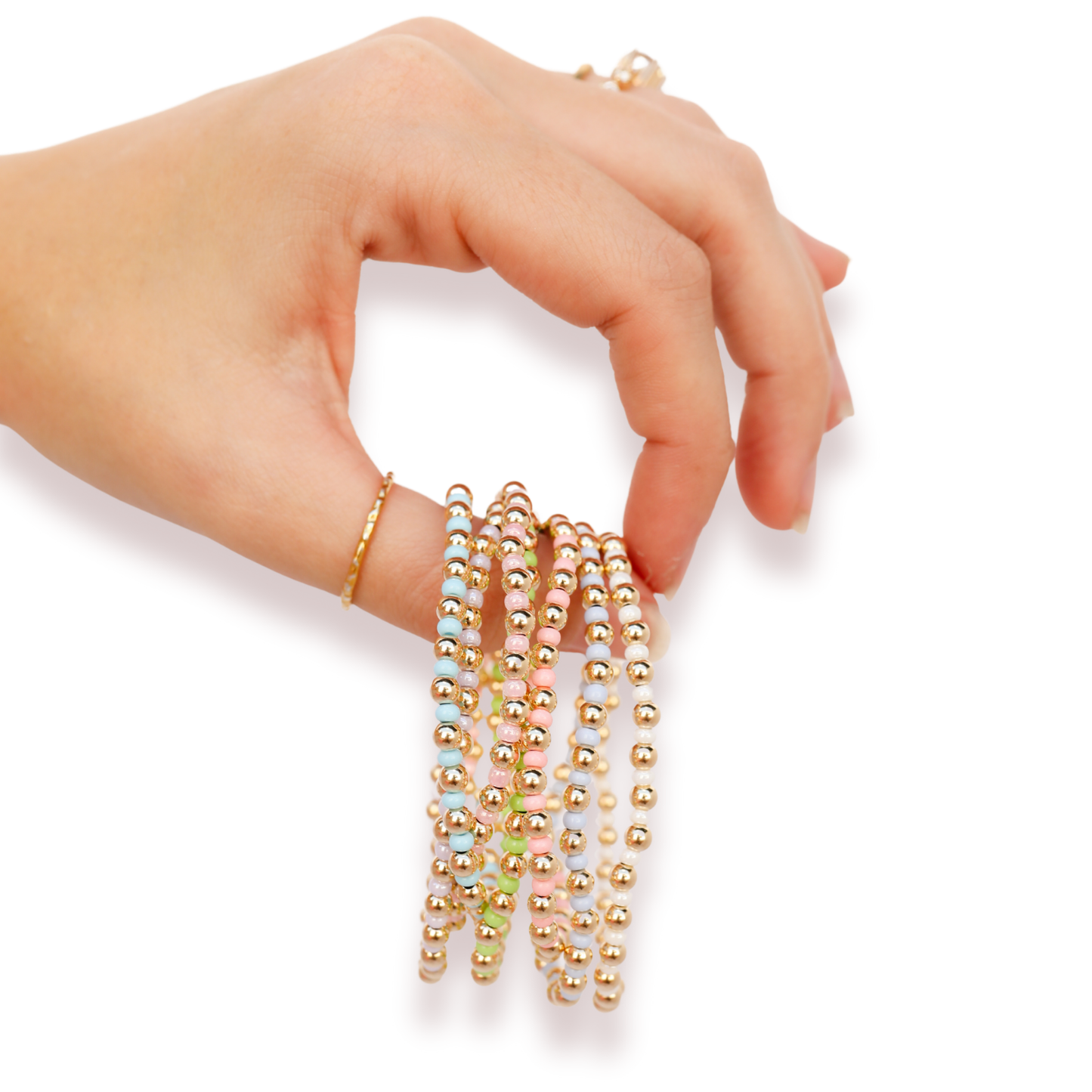 Demi Bracelet in Luster White - BAY WINDOW