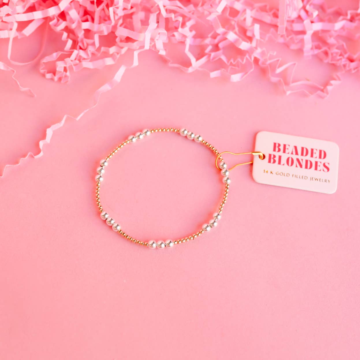 ILY Mixed Metals Bracelet - BAY WINDOW