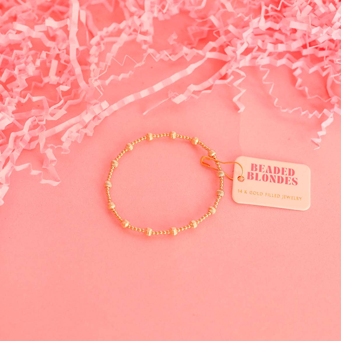 June Gold Fluted Bracelet - BAY WINDOW