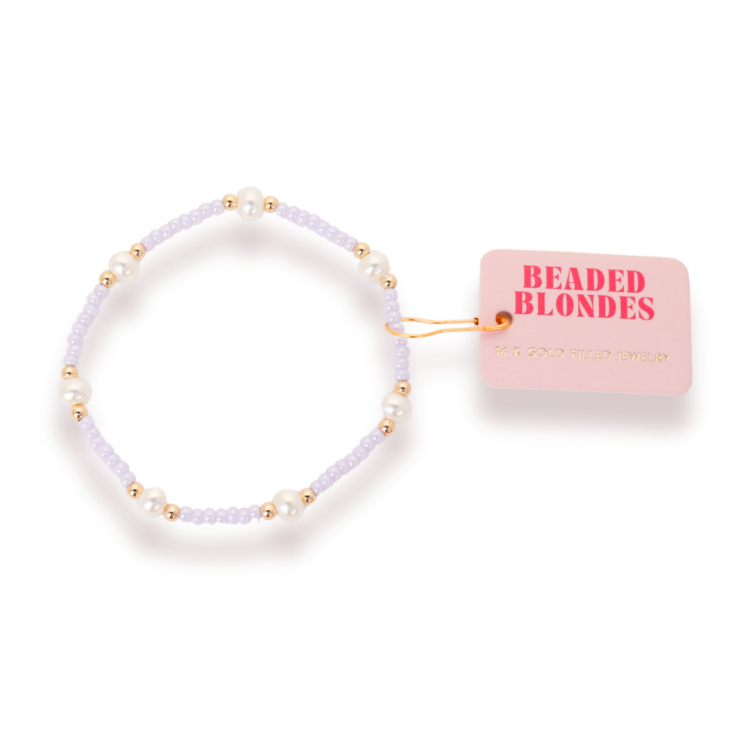 Pastel Lilac Pearl Bracelet - BAY WINDOW