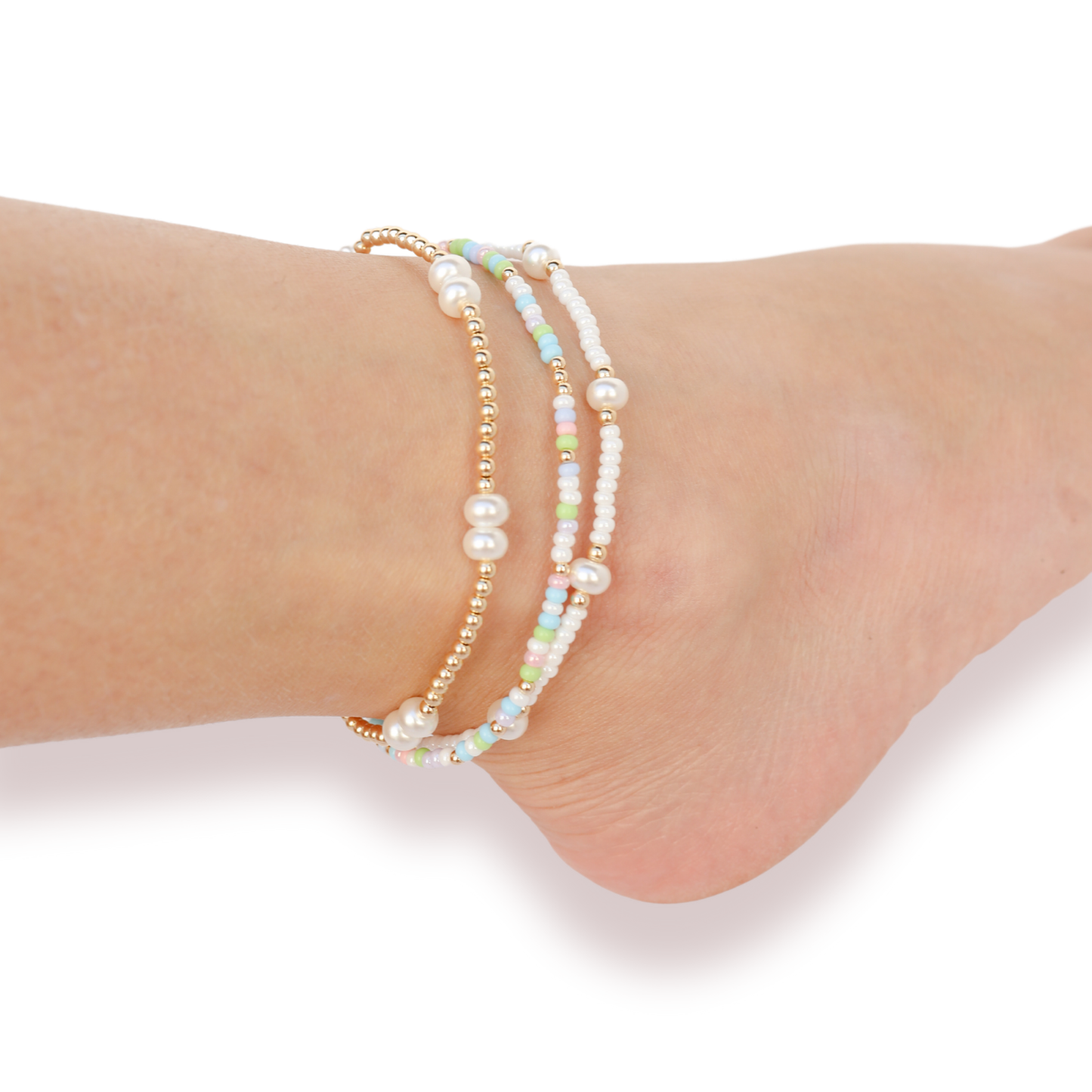Pastel Spring Anklet - BAY WINDOW