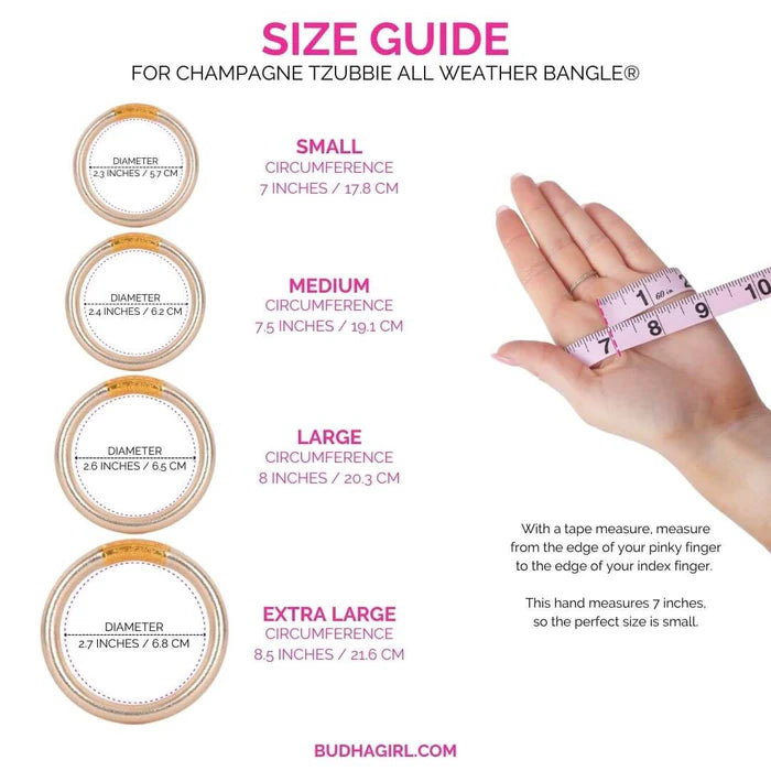 Champagne Tzubbie Bangle - BAY WINDOW