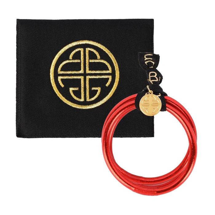 Crimson All Weather Bangles - BAY WINDOW