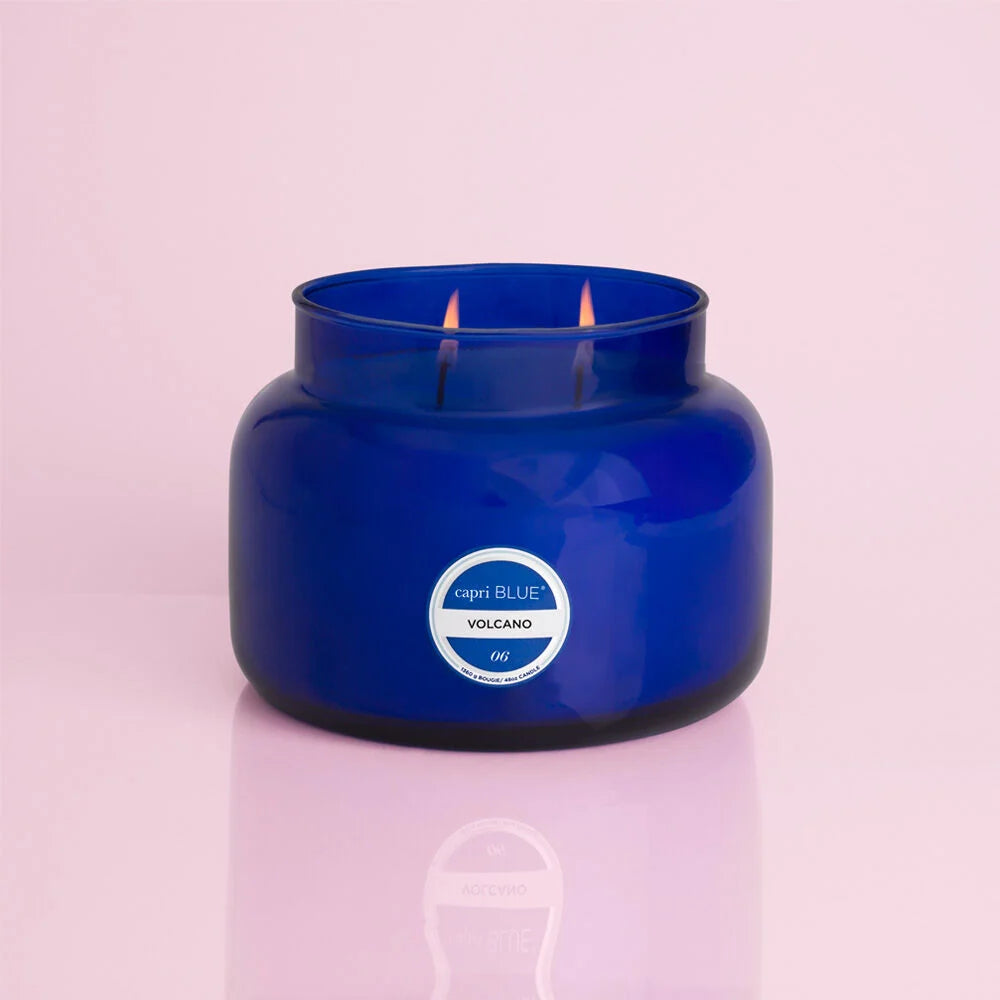 48 oz. Jumbo Blue Signature Jar - Volcano - BAY WINDOW