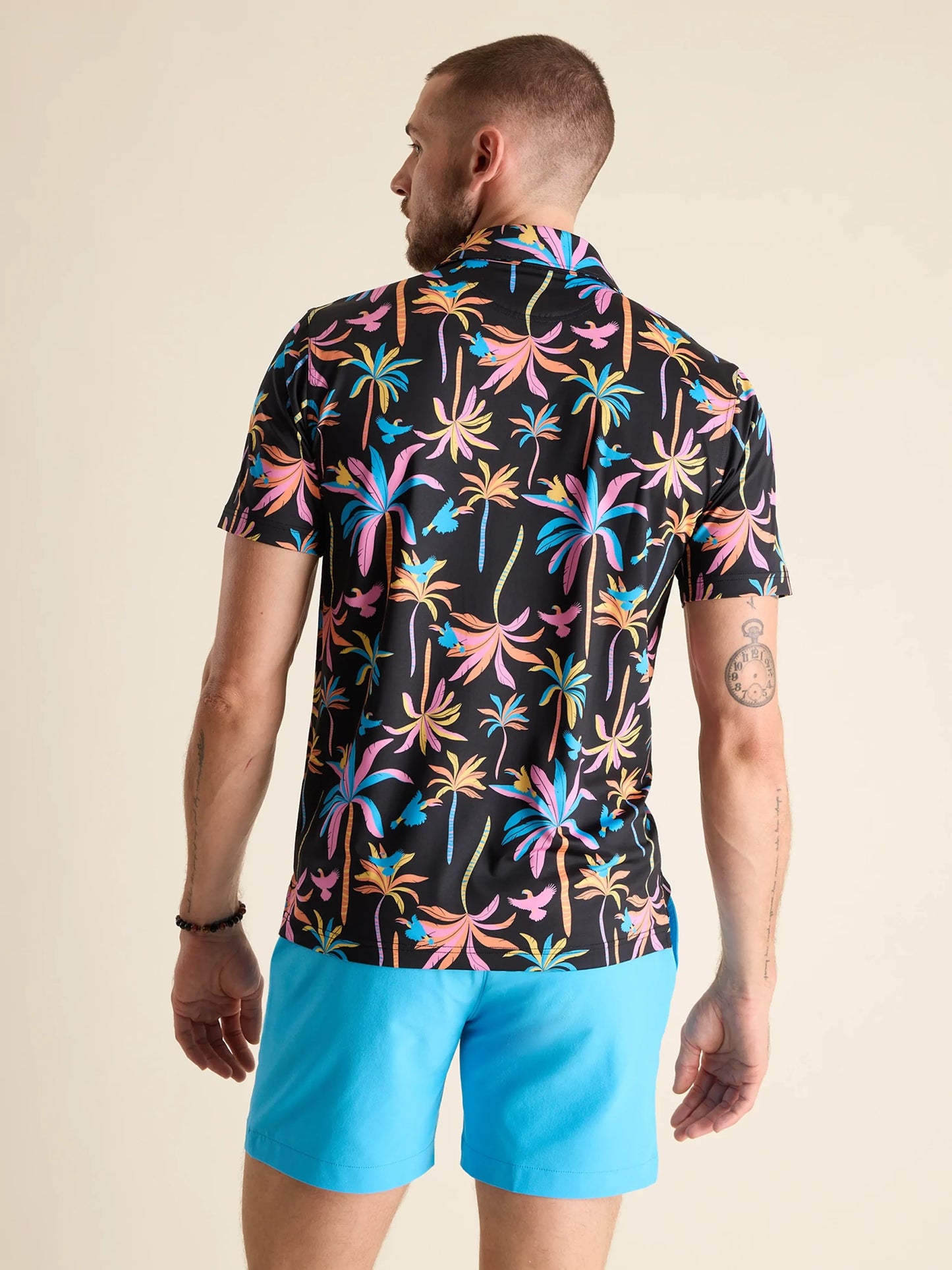 The Black Light Night (Performance Polo) - BAY WINDOW