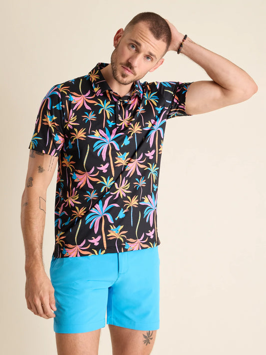 The Black Light Night (Performance Polo) - BAY WINDOW