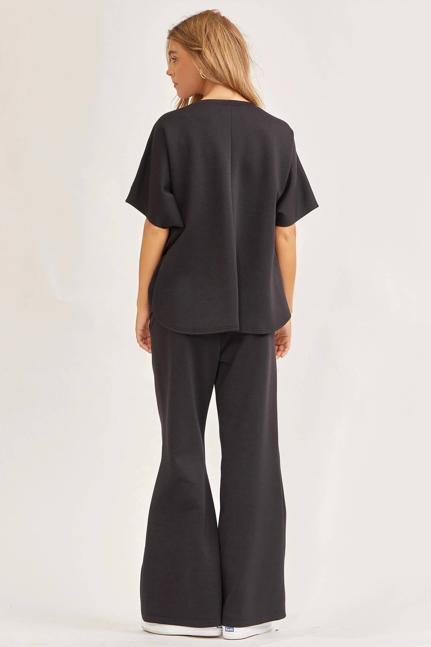 Poncho Top + Bell Bottom Modal Set - BAY WINDOW