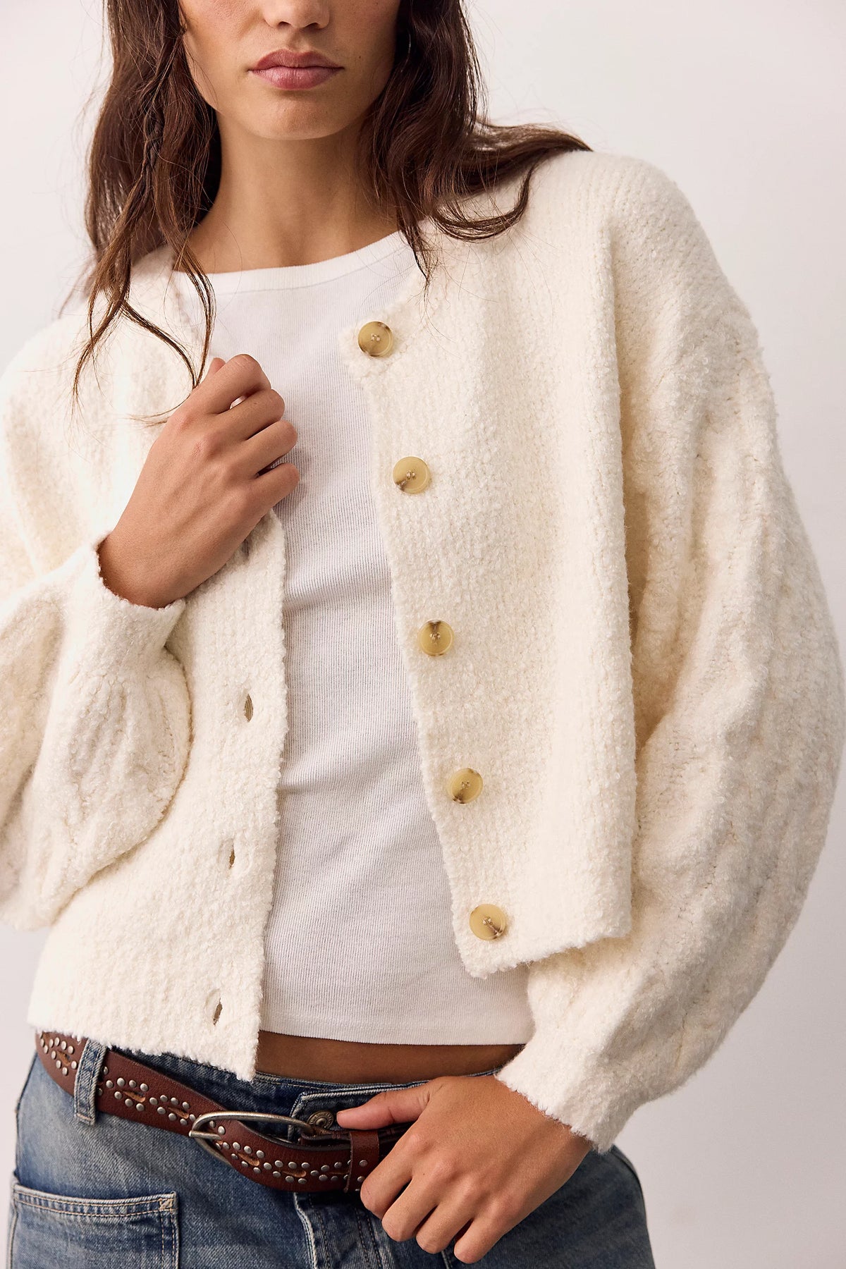 Thistle Cardi/ Sugar Swizzle