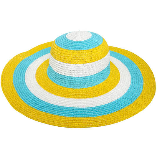 Floppy Oversized Wide Brim Straw Woven Sun Hat - BAY WINDOW