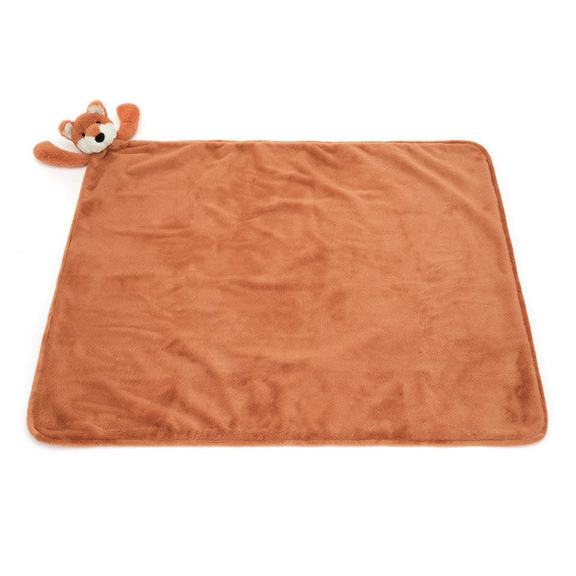 Bashful Fox Cub Blankie - BAY WINDOW