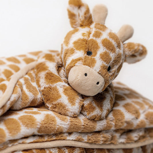 Bashful Giraffe Blankie - BAY WINDOW