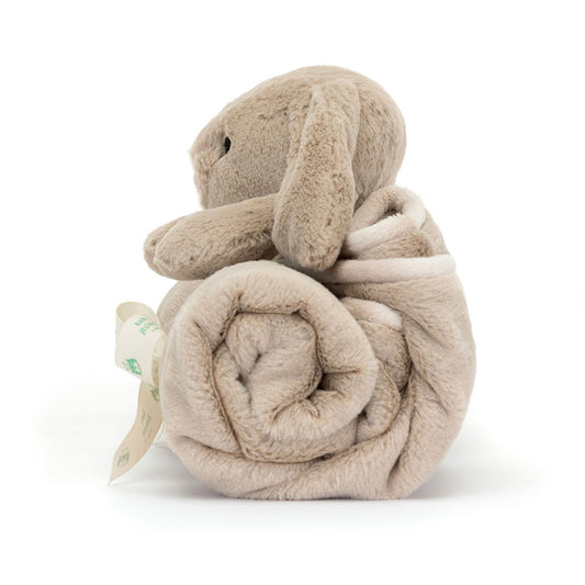 Bashful Beige Bunny Blankie - BAY WINDOW