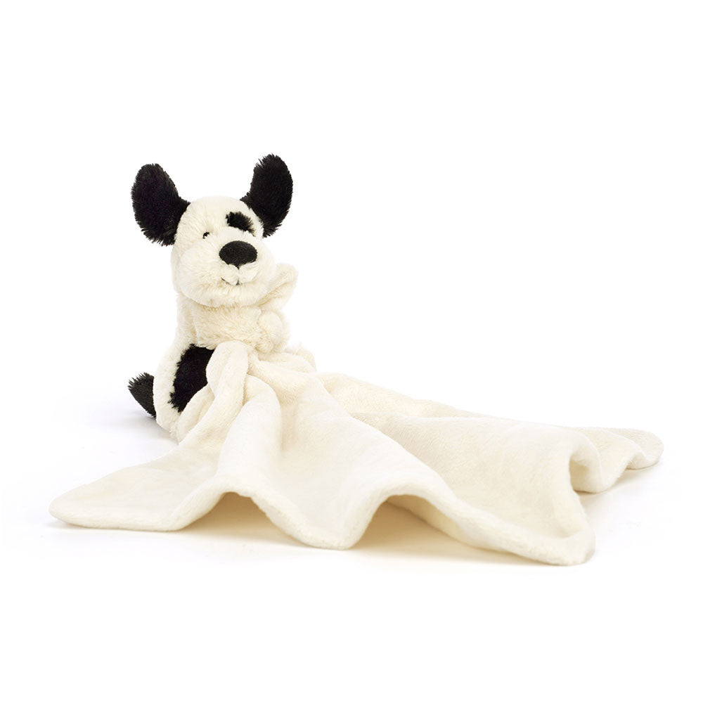 Bashful Black & Cream Puppy Soother - BAY WINDOW