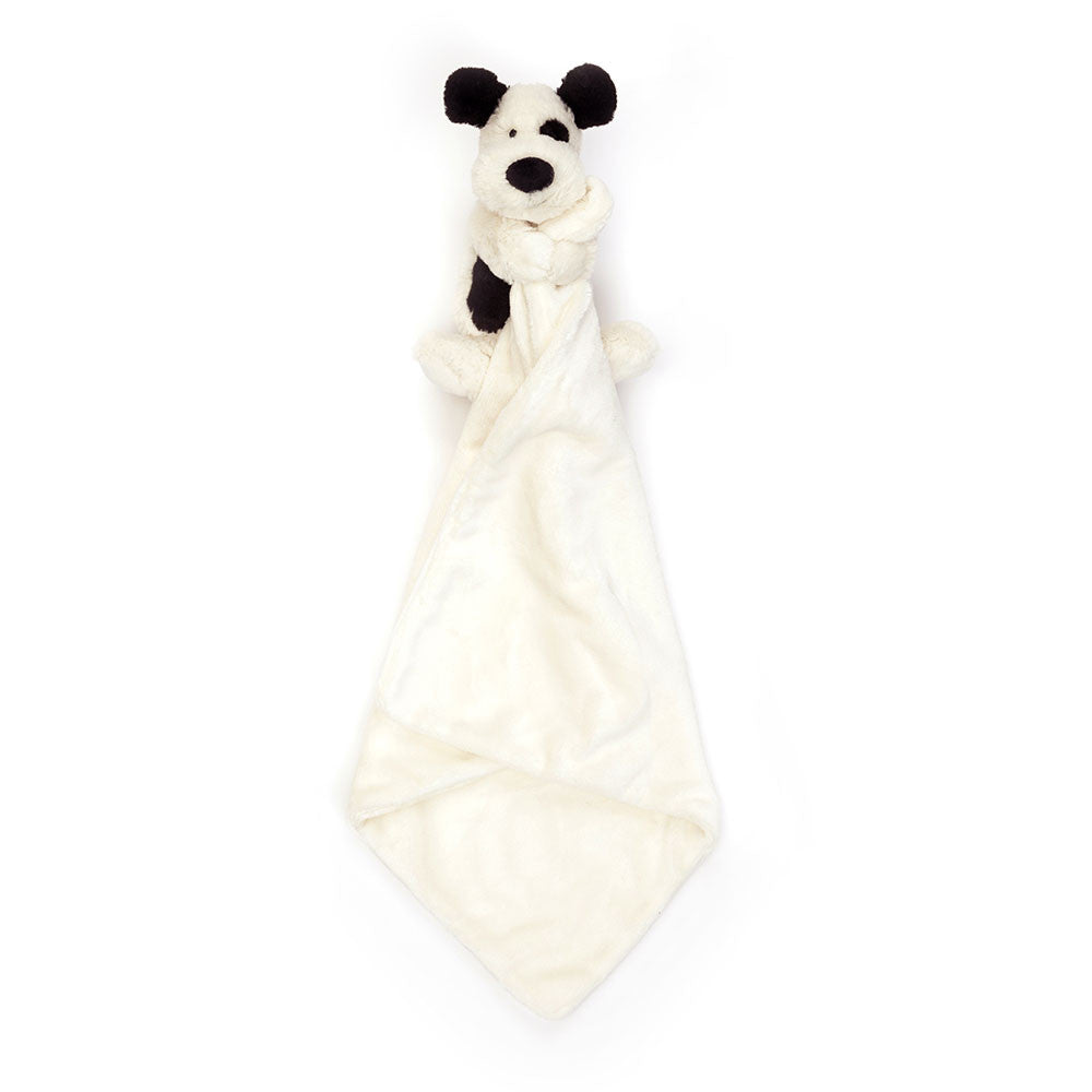 Bashful Black & Cream Puppy Soother - BAY WINDOW