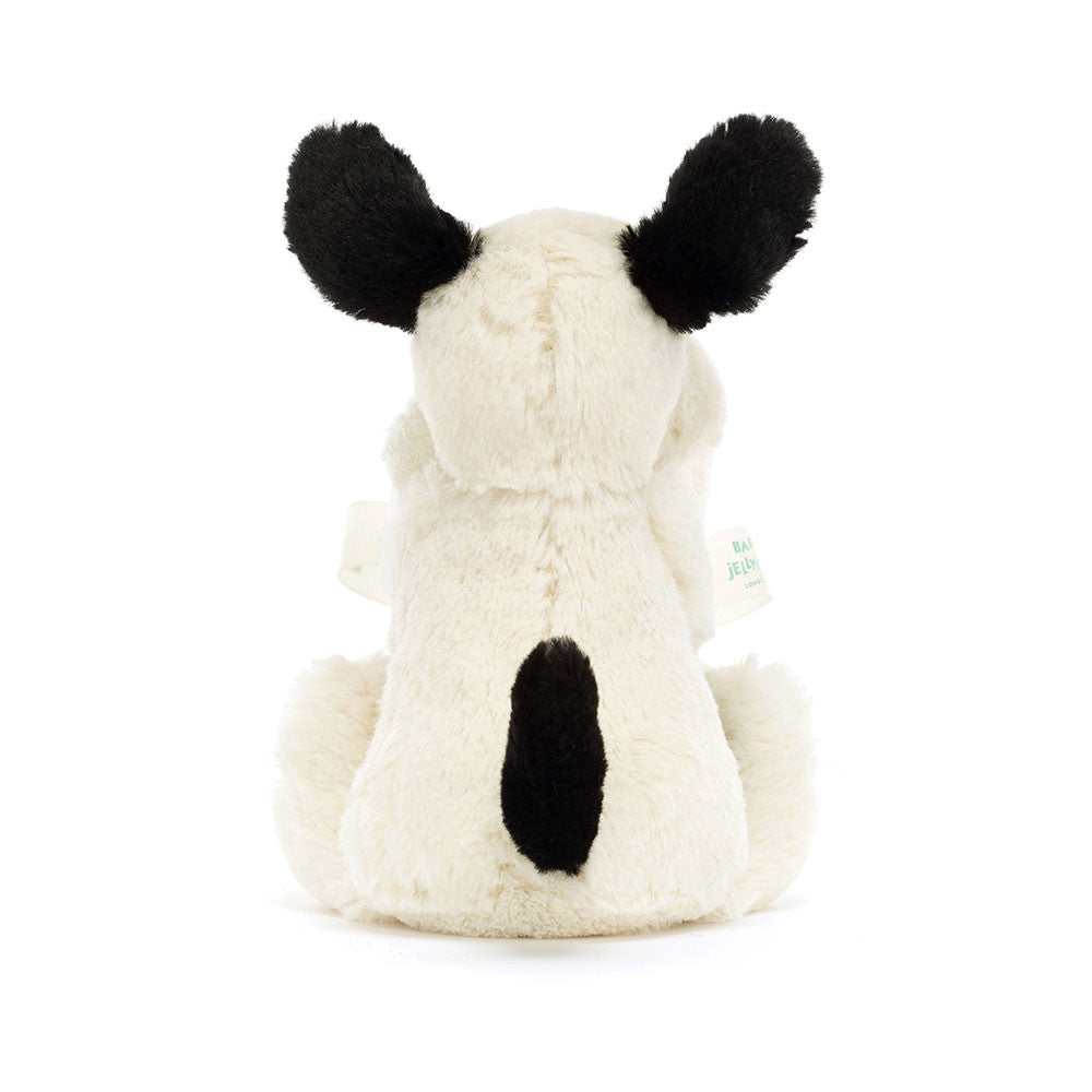 Bashful Black & Cream Puppy Soother - BAY WINDOW