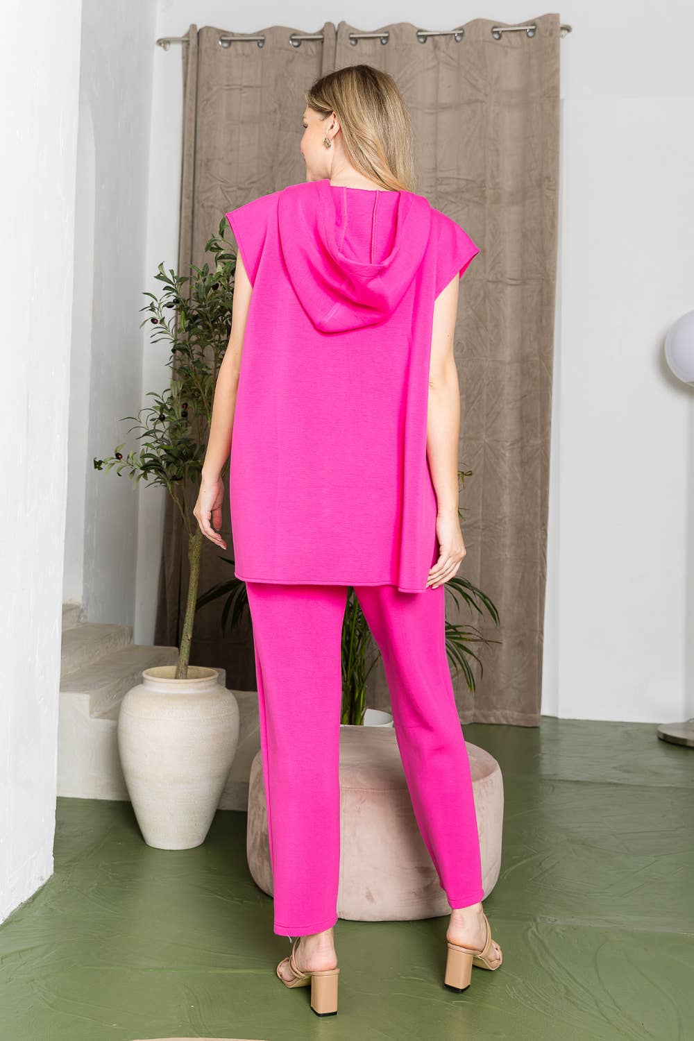 Fannae Stretch Scuba Knit Top - BAY WINDOW