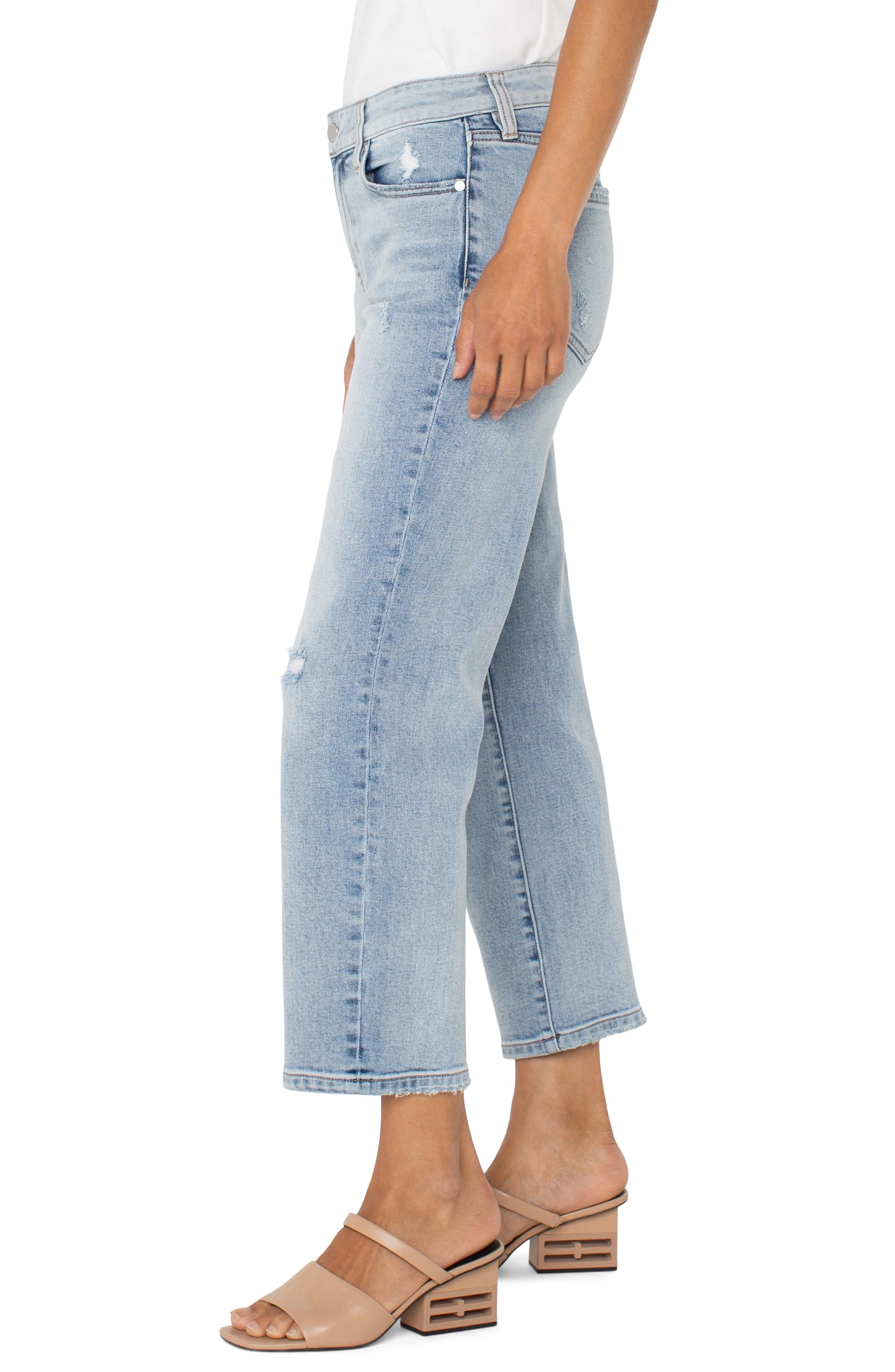 Liv Blocked Non-Skinny Skinny - South Beach - BAY WINDOW