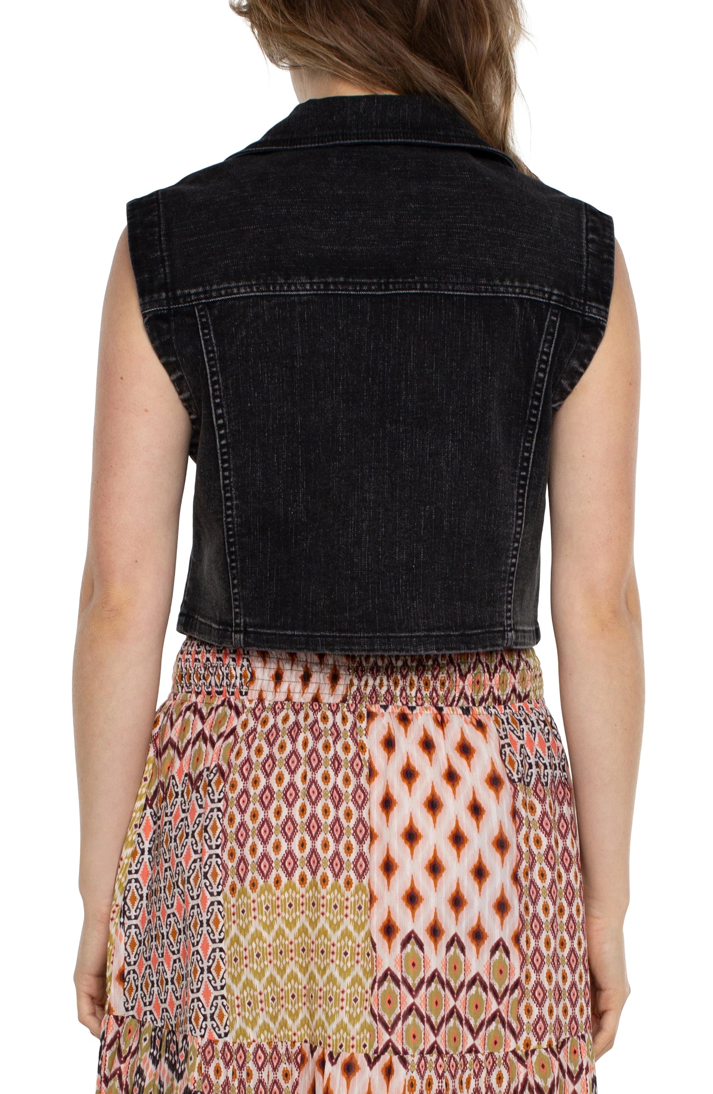 Notch Crop Vest - BAY WINDOW