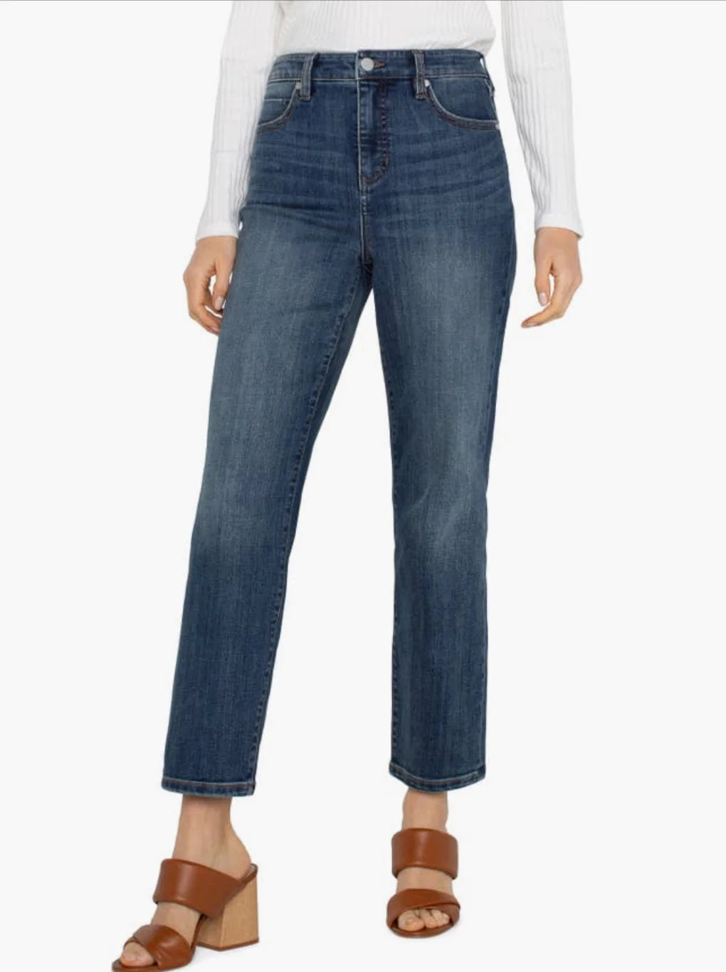 Liv High Rise Non-Skinny Skinny - BAY WINDOW