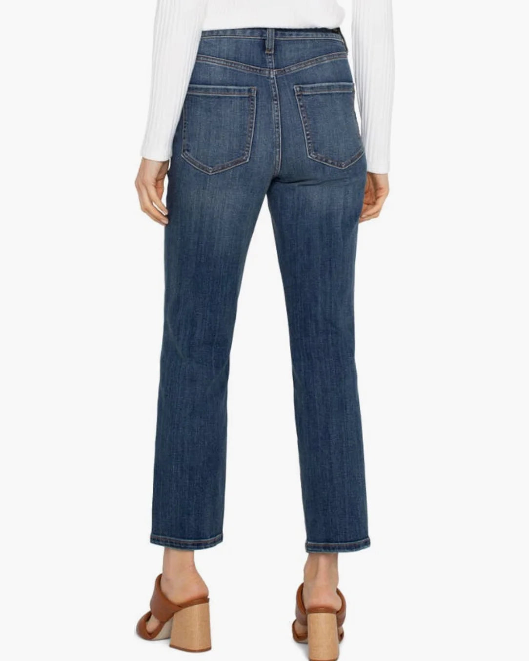 Liv High Rise Non-Skinny Skinny - BAY WINDOW