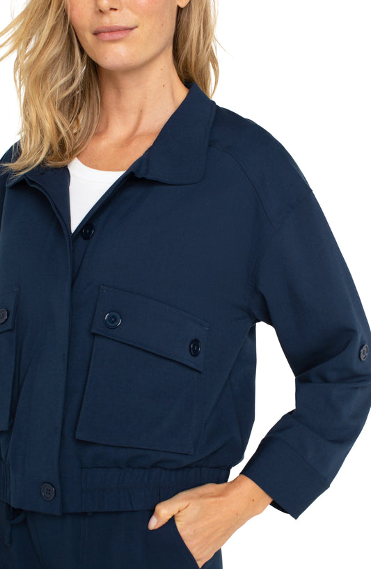 Utility Jacket w/ Cinch Hem - BAY WINDOW