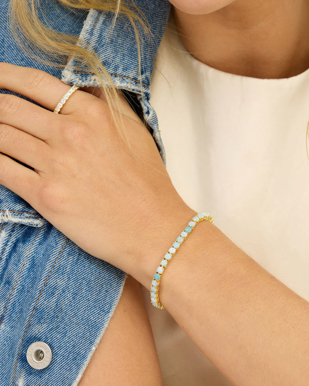 Grand Heiress Ombre Tennis Bracelet - BAY WINDOW