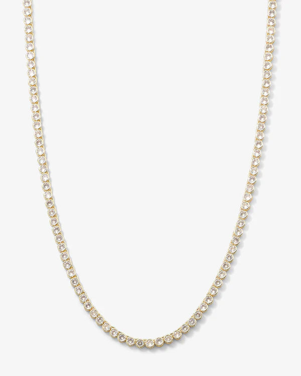 Baroness Tennis Necklace 18" - BAY WINDOW