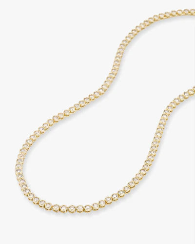 Baroness Tennis Necklace 18" - BAY WINDOW
