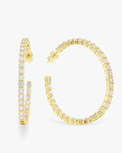 Heiress Hoops 2" - BAY WINDOW