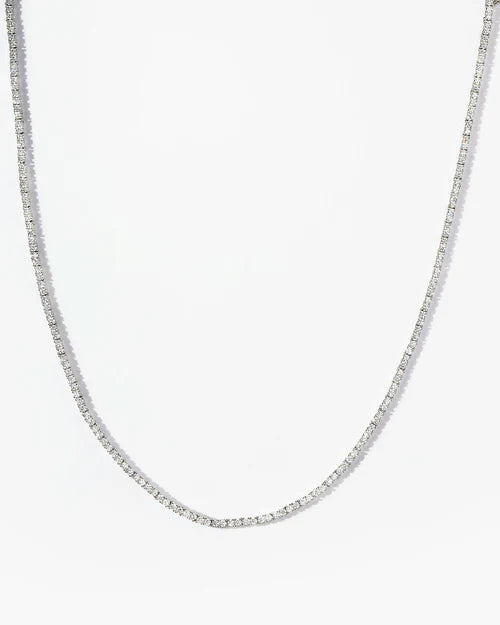 Baby Heiress Tennis Necklace - BAY WINDOW