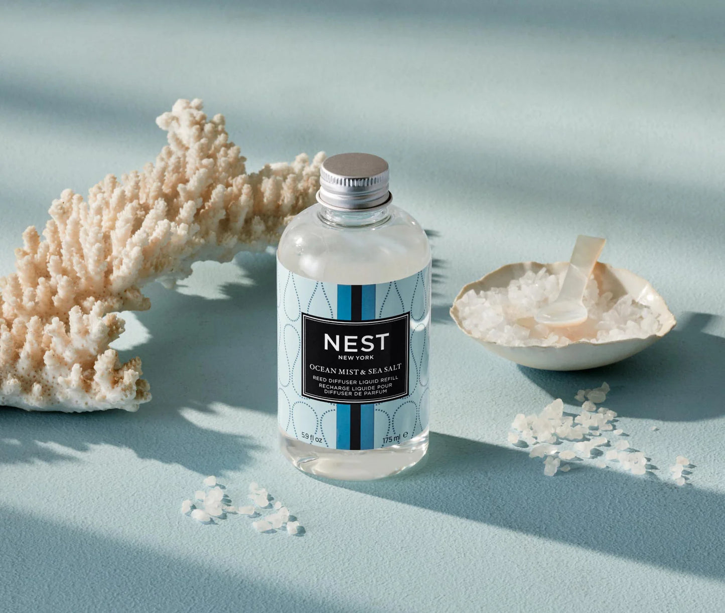 Ocean Mist & Sea Salt Nest Reed Diffuser Liquid Refill - BAY WINDOW