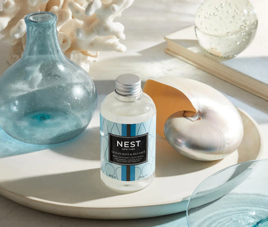 Ocean Mist & Sea Salt Nest Reed Diffuser Liquid Refill - BAY WINDOW