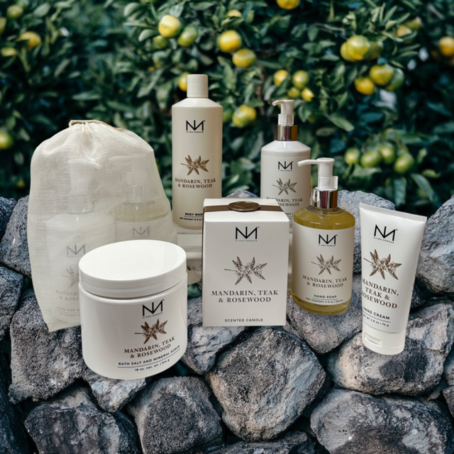 Mandarin, Teak & Rosewood Travel Hand Cream - BAY WINDOW
