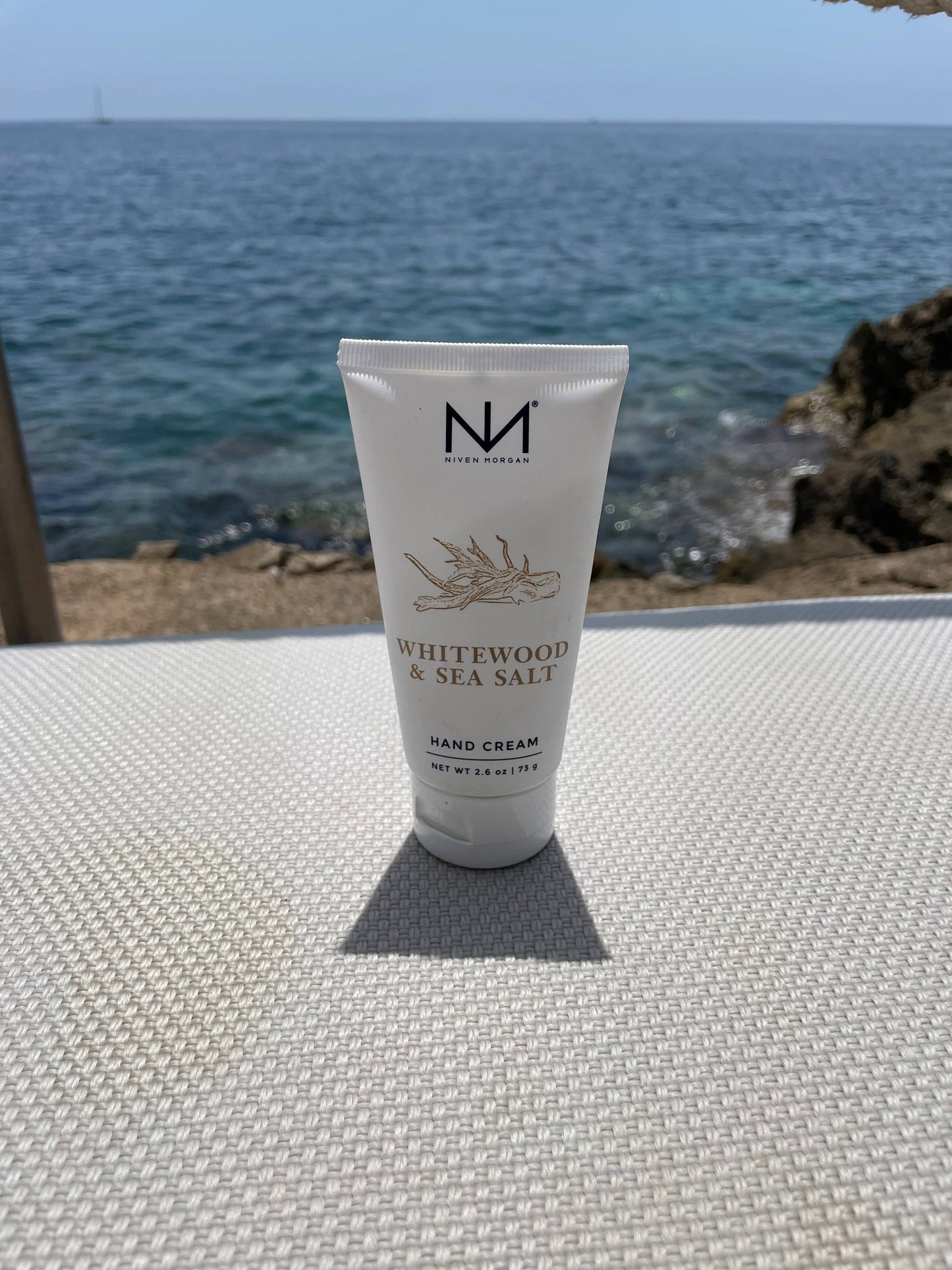 Whitewood & Sea Salt Travel Hand Cream - BAY WINDOW