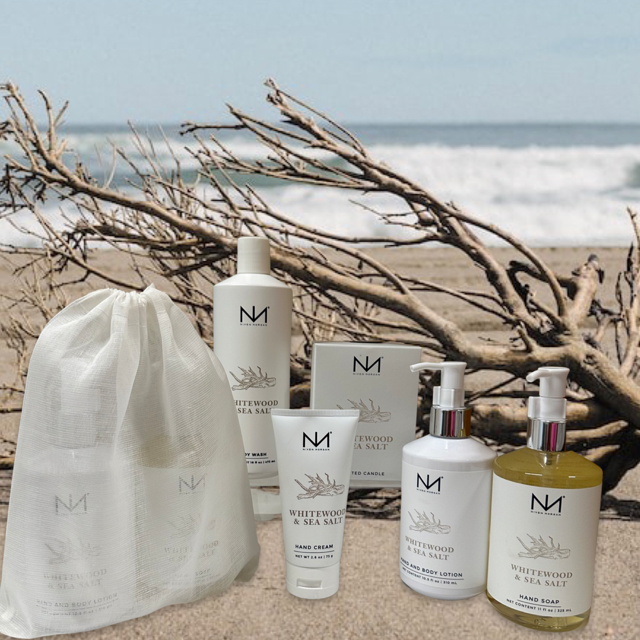 Whitewood & Sea Salt Travel Hand Cream - BAY WINDOW