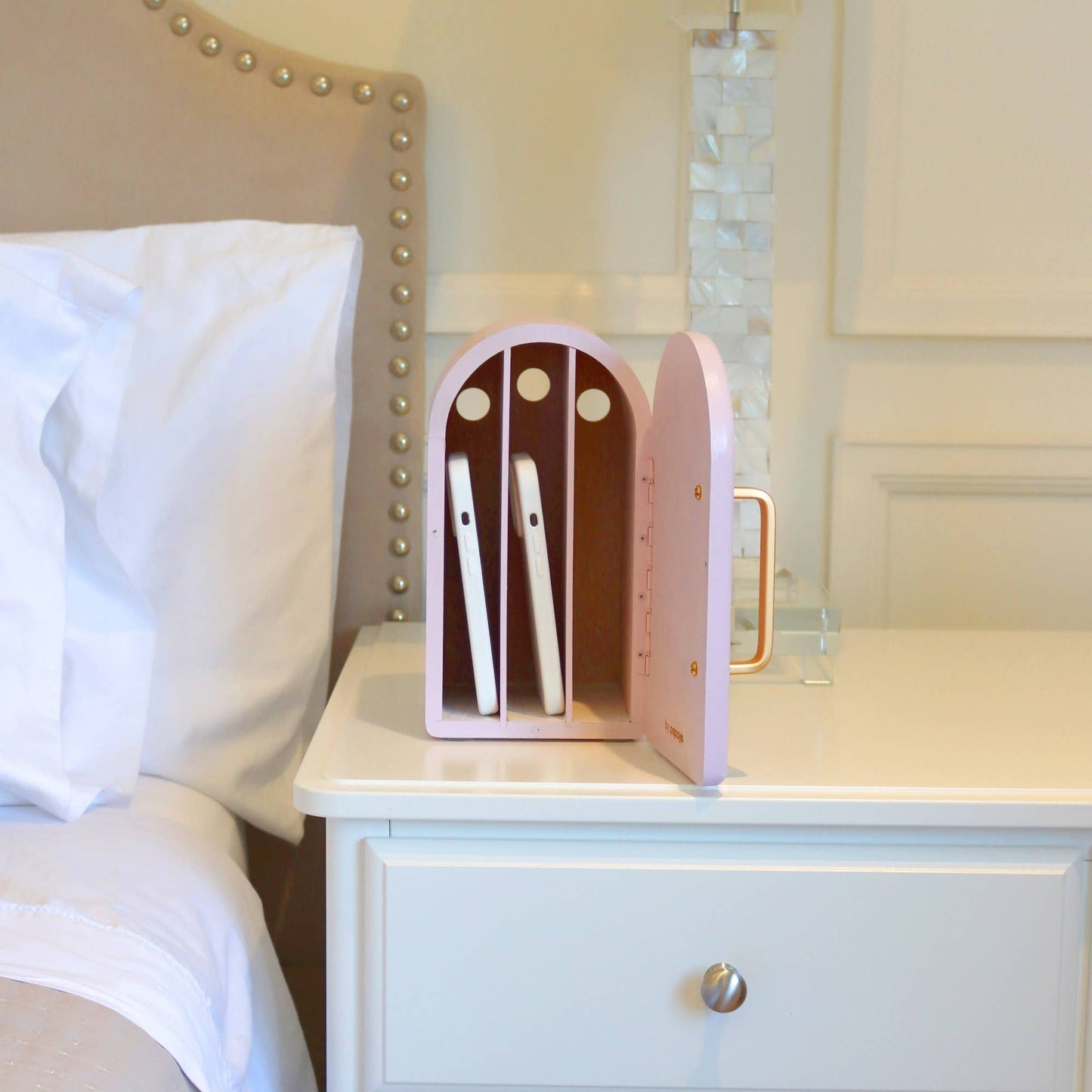 The Phone Box - Blush Pink - BAY WINDOW