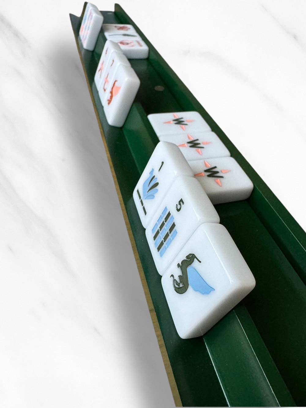 Mahjong Racks & Pushers (Set of 4) - BAY WINDOW