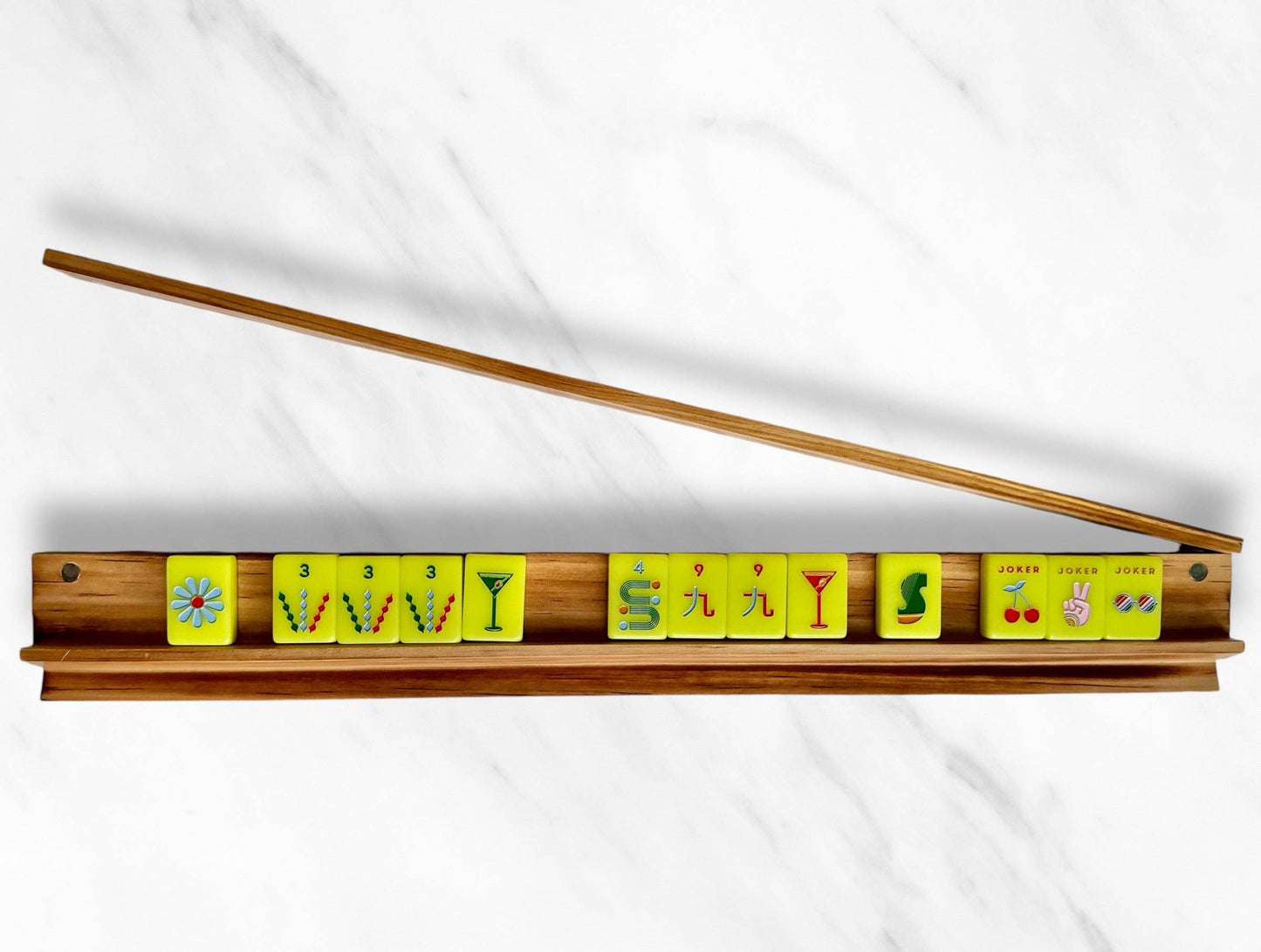 Mahjong Racks & Pushers (Set of 4) - BAY WINDOW