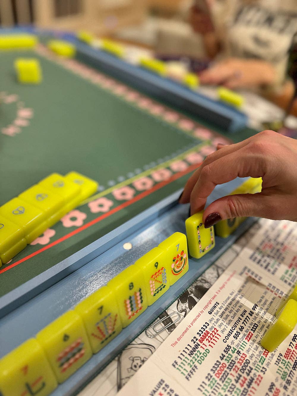 Mahjong Racks & Pushers (Set of 4) - BAY WINDOW