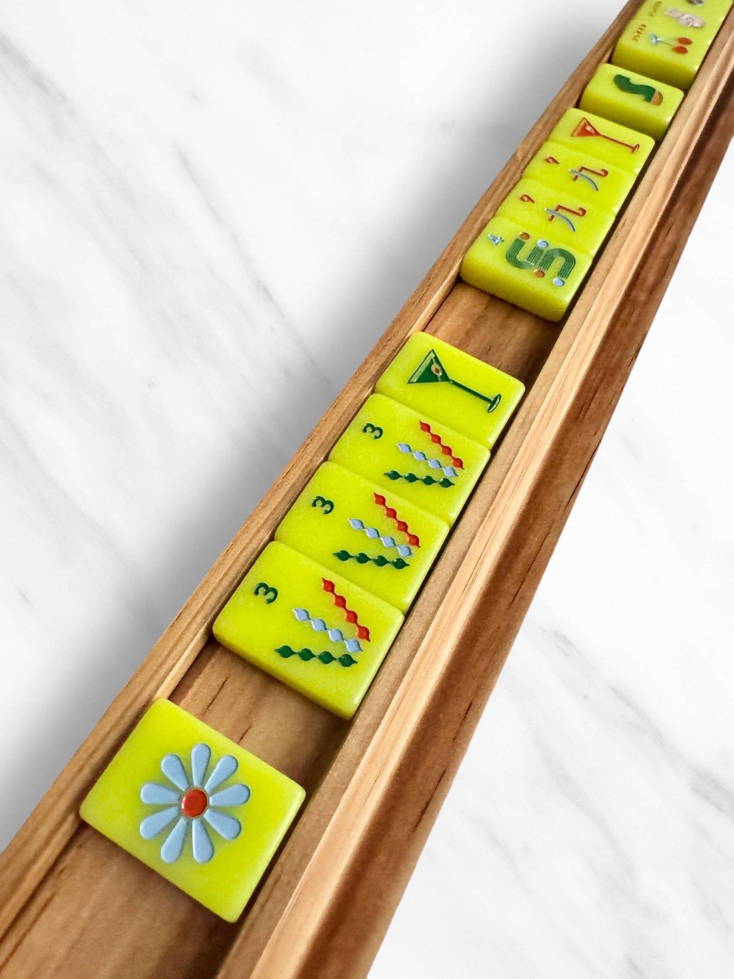 Mahjong Racks & Pushers (Set of 4) - BAY WINDOW