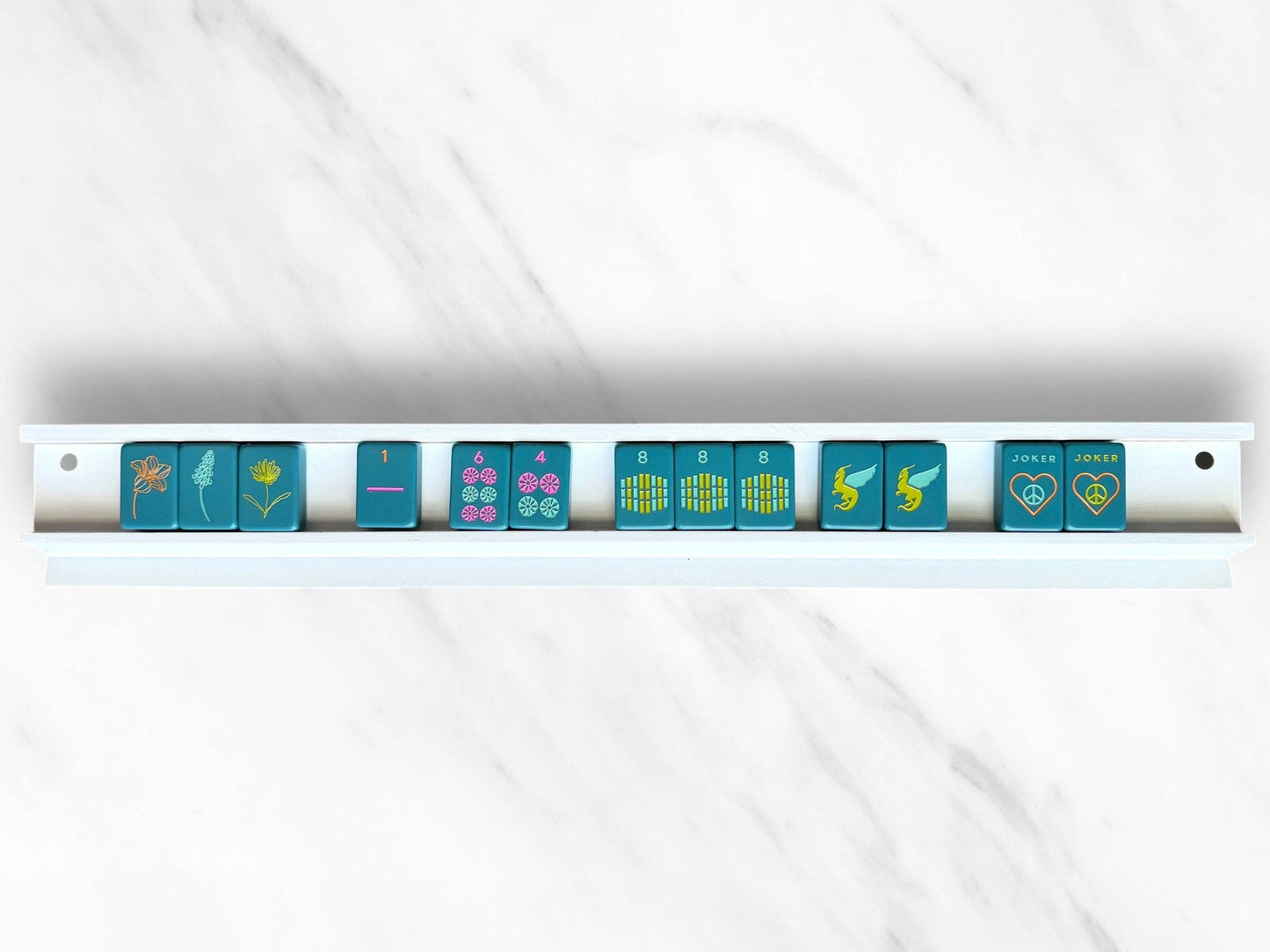 Mahjong Racks & Pushers (Set of 4) - BAY WINDOW