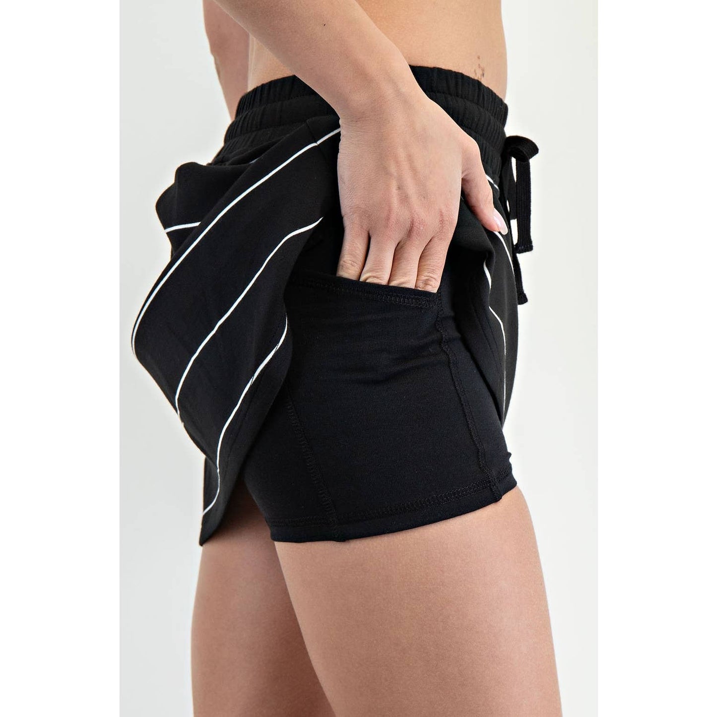 Modal Scuba Stripe Skort - BAY WINDOW