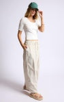 Street Fest Scoop Neck Top - White - BAY WINDOW