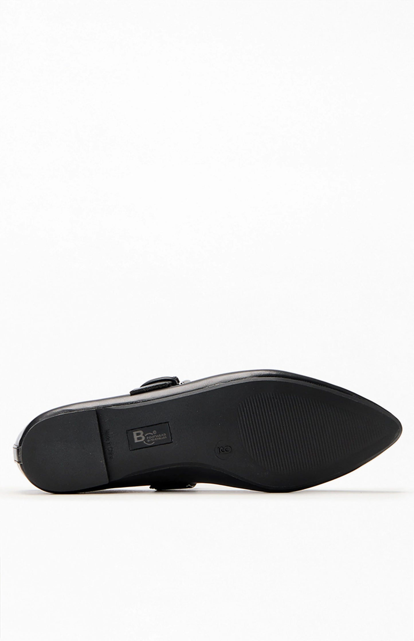 Spinning Around Vegan Leather Flat - Black - BAY WINDOW