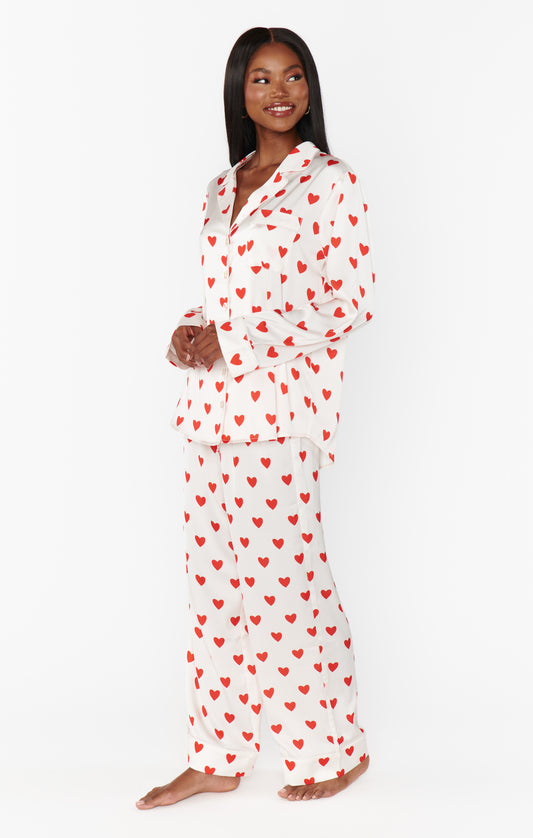 Classic PJ Set - Queen of Hearts - BAY WINDOW