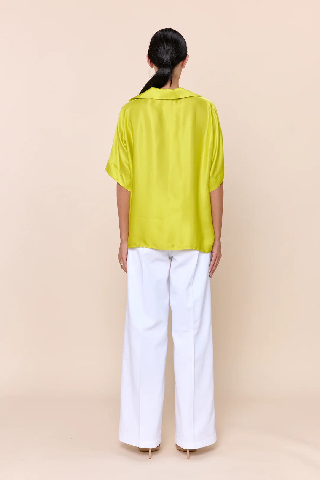 Farrah Collared Top - BAY WINDOW