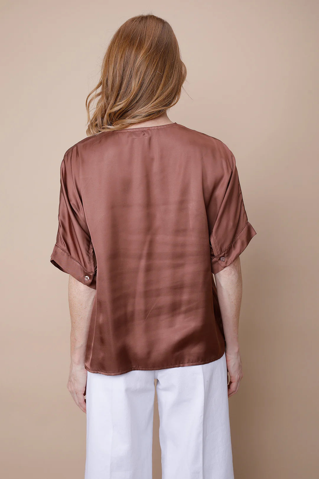 Tarryn Blouse - Toffee - BAY WINDOW
